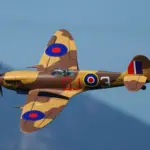 Xfly Supermarine Spitfire Mkix Brown 1200mm Without Tx/Rx/Batt – RC Planes