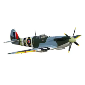 Xfly Supermarine Spitfire Mkix Green 1200mm No Landing Gear Without Tx/Rx/Bat – RC Planes