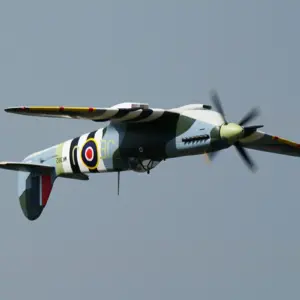 Xfly Supermarine Spitfire Mkix Green 1200mm No Landing Gear Without Tx/Rx/Bat – RC Planes