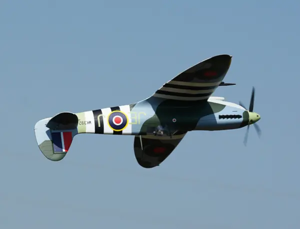 Xfly Supermarine Spitfire Mkix Green 1200mm No Landing Gear Without Tx/Rx/Bat – view 3