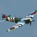 Xfly Supermarine Spitfire Mkix Green 1200mm No Landing Gear Without Tx/Rx/Bat – RC Planes