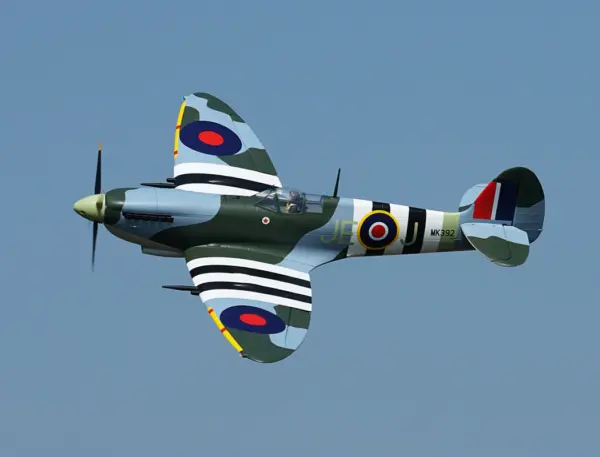 Xfly Supermarine Spitfire Mkix Green 1200mm No Landing Gear Without Tx/Rx/Bat – view 7