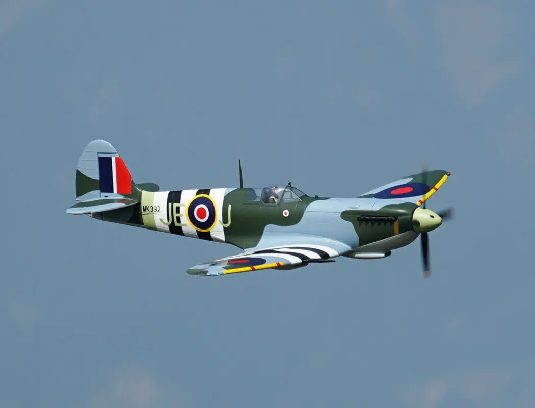 Xfly Supermarine Spitfire Mkix Green 1200mm No Landing Gear Without Tx/Rx/Bat – RC Planes