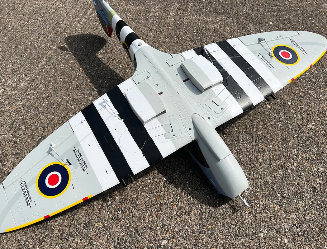 Xfly Supermarine Spitfire Mkix Green 1200mm No Landing Gear Without Tx/Rx/Bat – RC Planes