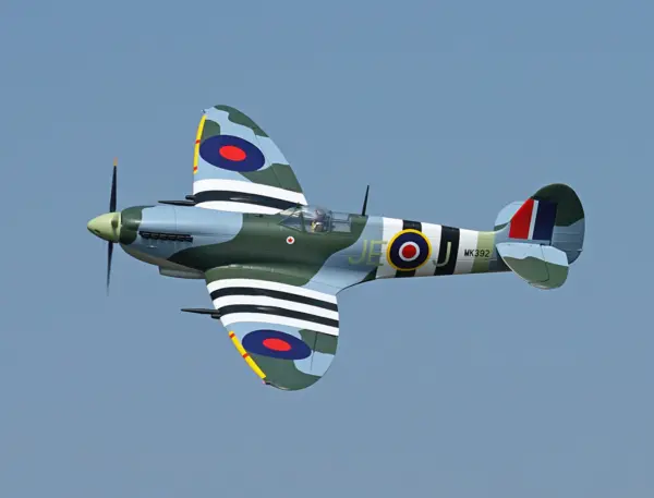 Xfly Supermarine Spitfire Mkix Green 1200mm No Landing Gear Without Tx/Rx/Bat – view 12