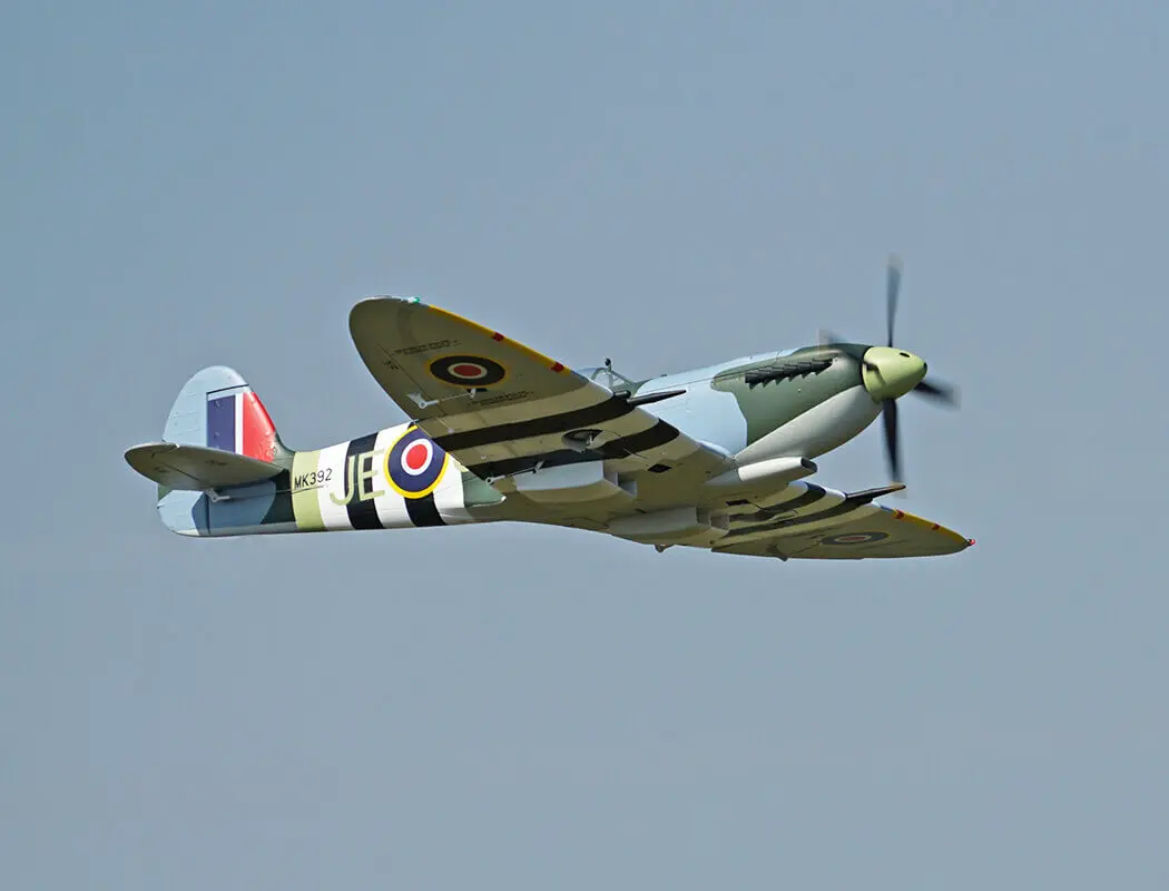 Xfly Supermarine Spitfire Mkix Green 1200mm No Landing Gear Without Tx/Rx/Bat – RC Planes