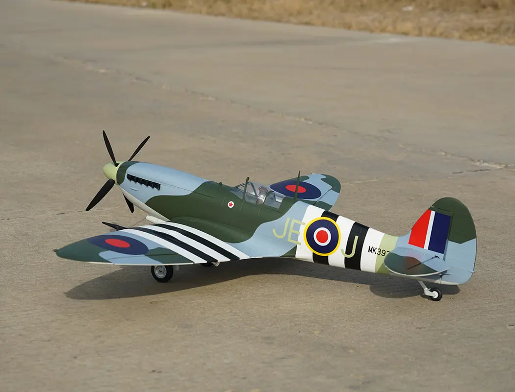 Xfly Supermarine Spitfire Mkix Green 1200mm Without Tx/Rx/Batt – RC Planes