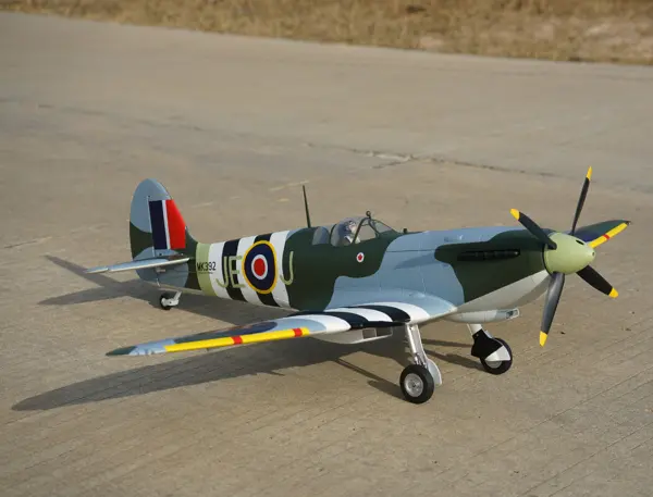 Xfly Supermarine Spitfire Mkix Green 1200mm Without Tx/Rx/Batt – view 12