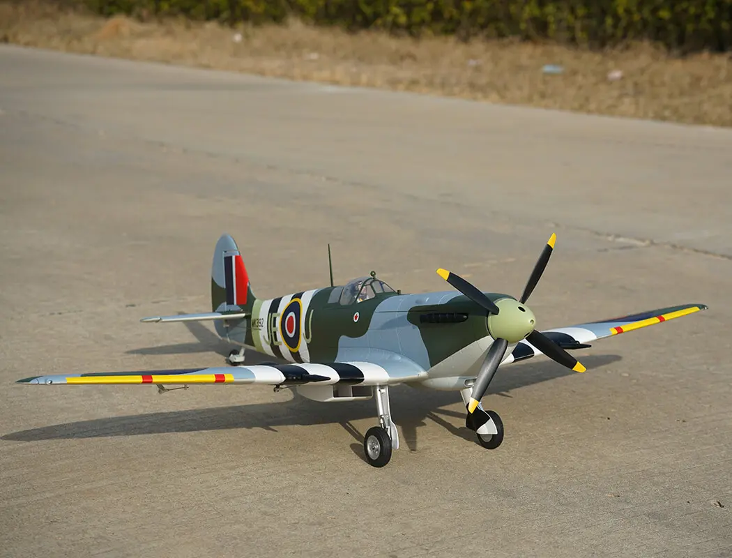 Xfly Supermarine Spitfire Mkix Green 1200mm Without Tx/Rx/Batt – RC Planes