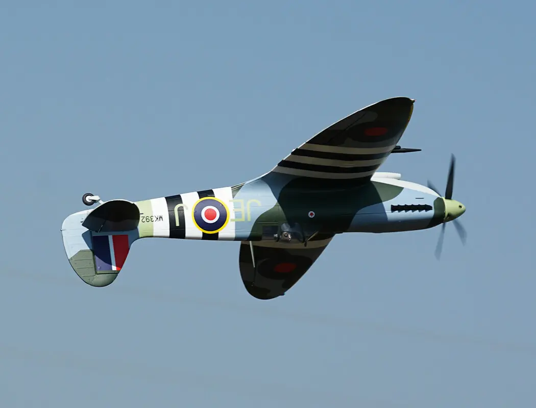 Xfly Supermarine Spitfire Mkix Green 1200mm Without Tx/Rx/Batt – RC Planes