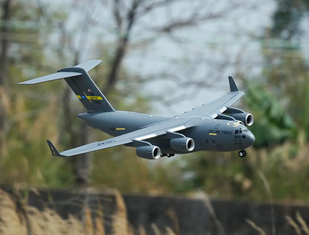 Xfly Quad 40mm Edf Globemaster C-17 1200mm W/O Tx/Rx/Batt – RC Planes