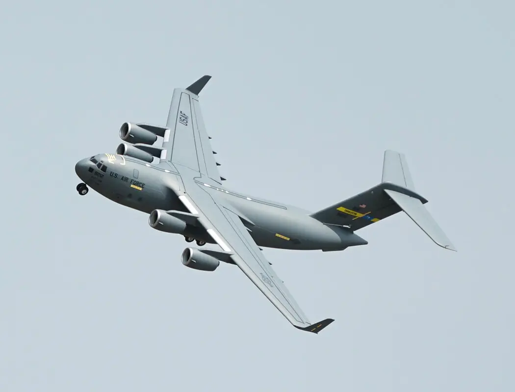 Xfly Quad 40mm Edf Globemaster C-17 1200mm W/O Tx/Rx/Batt – RC Planes