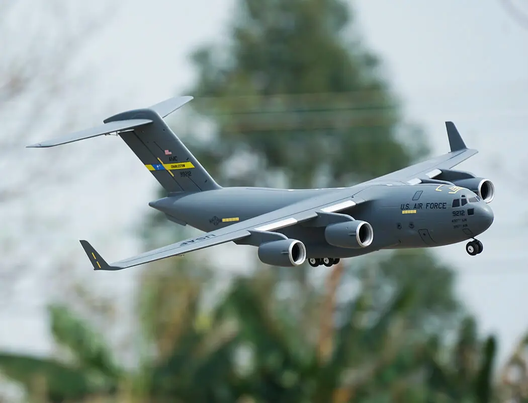 Xfly Quad 40mm Edf Globemaster C-17 1200mm W/O Tx/Rx/Batt – RC Planes