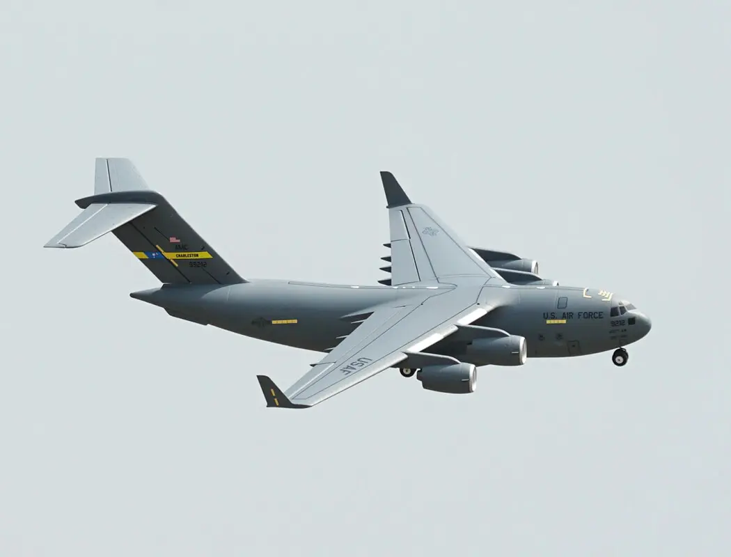 Xfly Quad 40mm Edf Globemaster C-17 1200mm W/O Tx/Rx/Batt – RC Planes