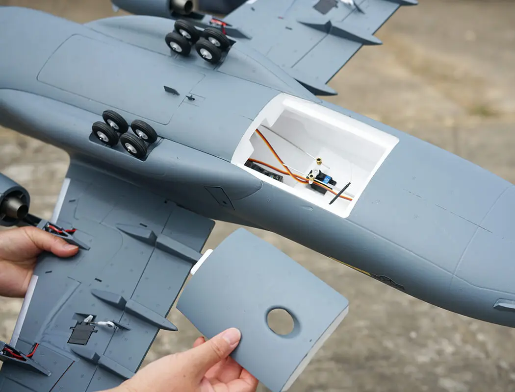 Xfly Quad 40mm Edf Globemaster C-17 1200mm W/O Tx/Rx/Batt – RC Planes