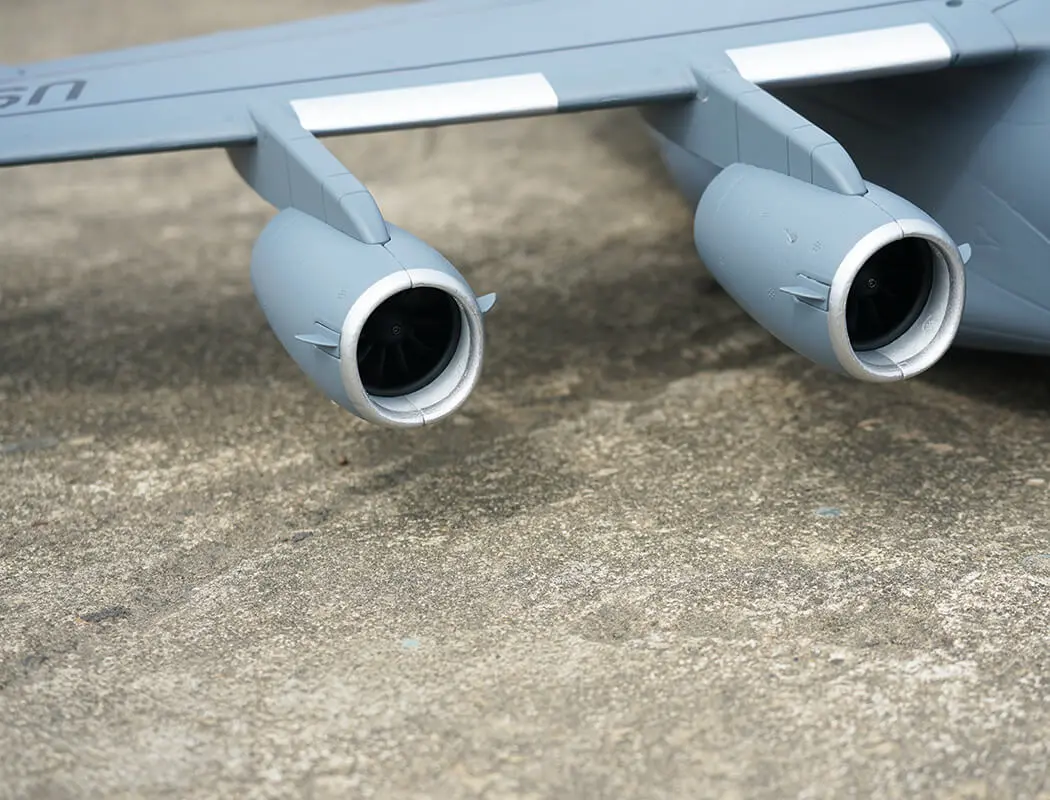 Xfly Quad 40mm Edf Globemaster C-17 1200mm W/O Tx/Rx/Batt – RC Planes