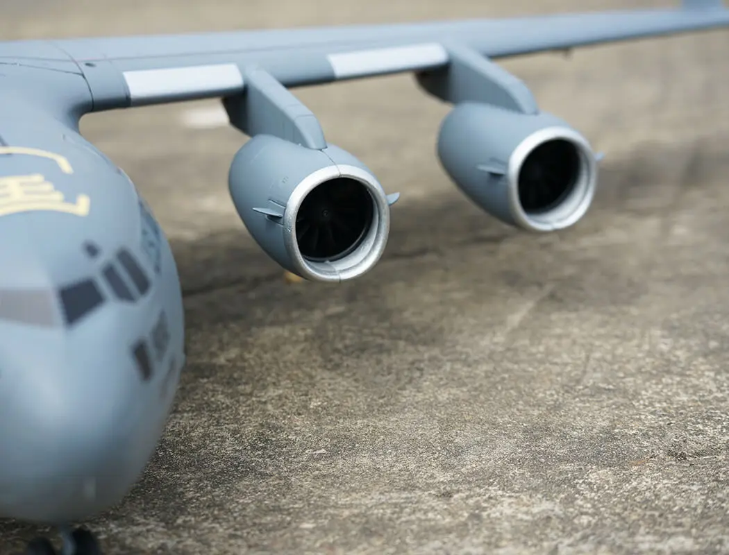 Xfly Quad 40mm Edf Globemaster C-17 1200mm W/O Tx/Rx/Batt – RC Planes