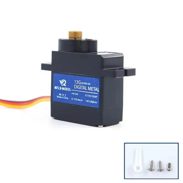 Xfly 13g Digital Metal Gear Servo Positive With 550mm Lead