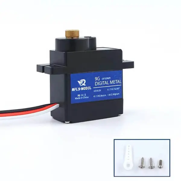 Xfly 9g Digital Metal Gear Servo Positive With 550mm Lead