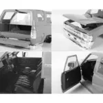 Rc4wd 1985 Toyota 4runner Hard Body Complete Set – RC car body shells