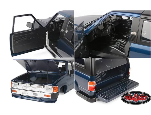 Rc4wd 1985 Toyota 4runner Hard Body Complete Set (Medium Blue) – view 2