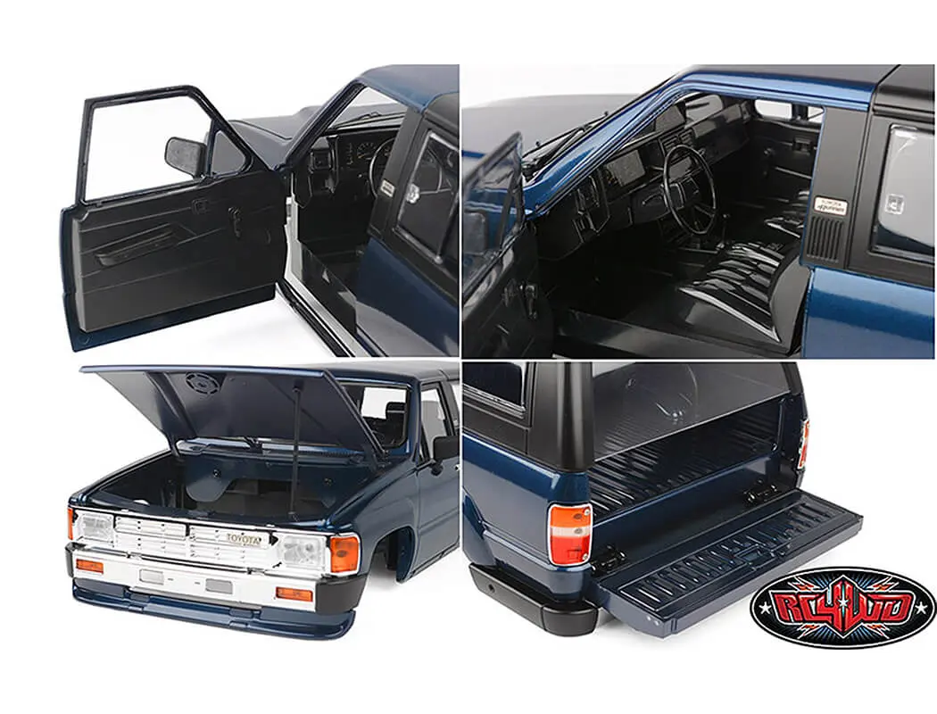 Rc4wd 1985 Toyota 4runner Hard Body Complete Set (Medium Blue) – RC Cars