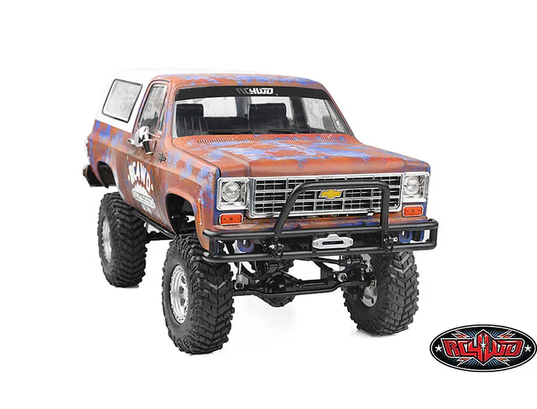 Rc4wd Tough Armor Double Tube Front Bumper for Chevrolet Blazer & K10 – RC Cars