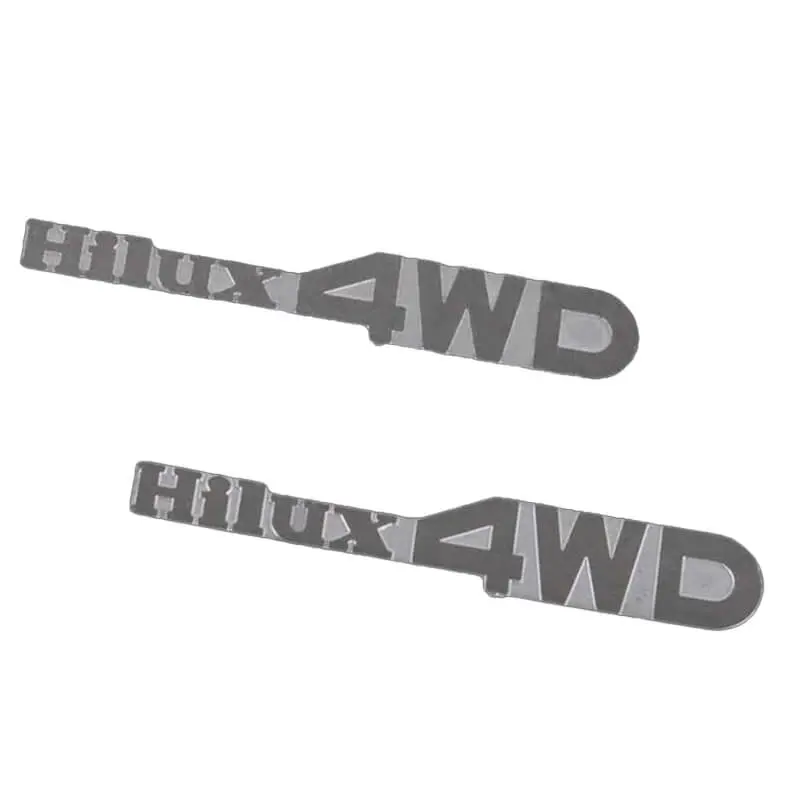Rc4wd 1/10 Hilux 4wd Emblem Set for Mojave & Hilux Body – RC Cars