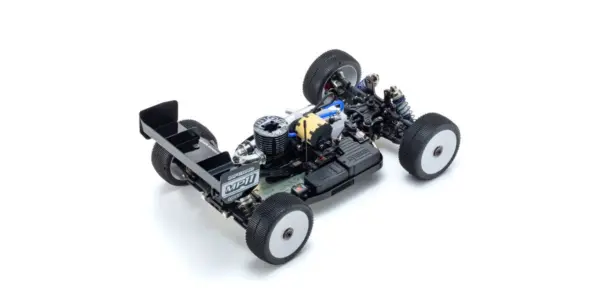 Kyosho Inferno MP11 1:8 4WD RC Nitro Buggy Kit - Bundle wheels, engine & servo package – RC Nitro Car – view 48