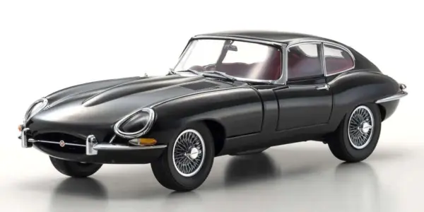 Kyosho 1:18 Jaguar E-Type 3.8l Coupe Mk1 1961 Black – view 9