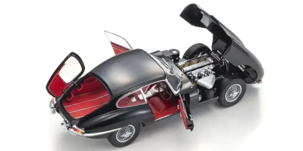 Kyosho 1:18 Jaguar E-Type 3.8l Coupe Mk1 1961 Black – view 11