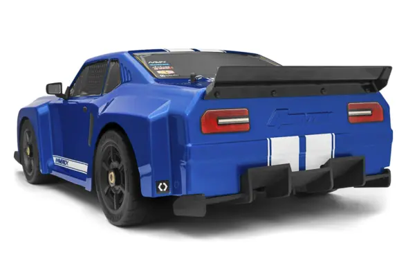 Maverick Rc Quantumr Flux 4s 1/8 4wd Muscle Car - Blue – RC Drift Car – view 4