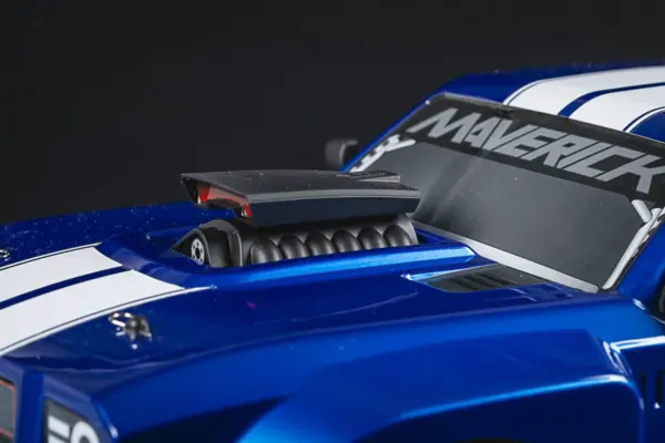 Maverick Rc Quantumr Flux 4s 1/8 4wd Muscle Car - Blue – RC Drift Car – view 10