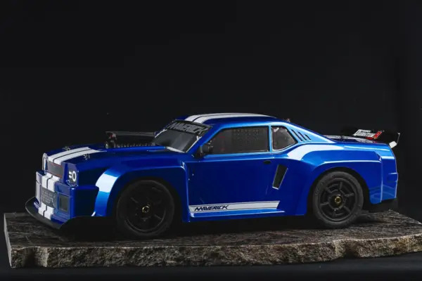 Maverick Rc Quantumr Flux 4s 1/8 4wd Muscle Car - Blue – RC Drift Car – view 12