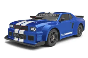 Maverick Rc Quantumr Flux 4s 1/8 4wd Muscle Car - Blue – RC Drift Car – view 13