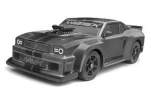Maverick Rc Quantumr Flux 4s 1/8 4wd Muscle Car - Grey – RC Drift Car – view 6