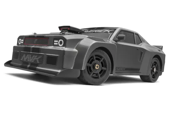 Maverick Rc Quantumr Flux 4s 1/8 4wd Muscle Car - Grey – RC Drift Car – view 8