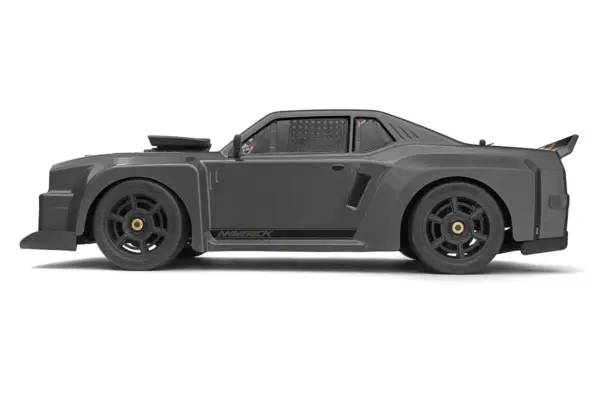 Maverick Rc Quantumr Flux 4s 1/8 4wd Muscle Car - Grey – RC Drift Car – view 9