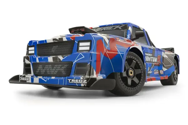 Maverick Rc Quantumr Flux 4s 1/8 4wd Race Truck - Blue/Red – RC Car – view 8
