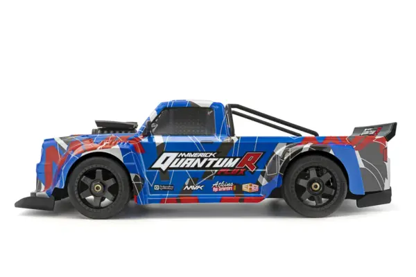 Maverick Rc Quantumr Flux 4s 1/8 4wd Race Truck - Blue/Red – RC Car – view 9