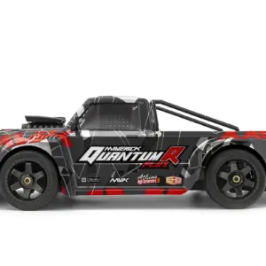 Maverick Rc Quantumr Flux 4s 1/8 4wd Race Truck - Grey/Red
