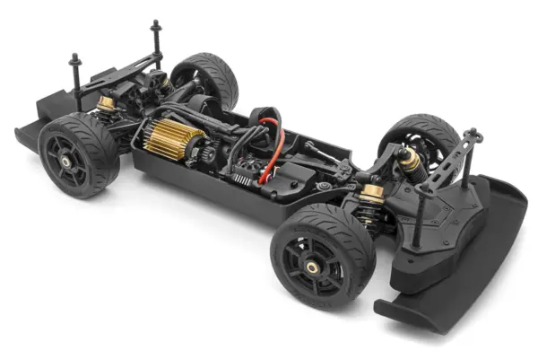 Maverick Rc Quantumr Flux 4s 1/8 4wd Muscle Car - Black/Red – RC Drift Car – view 2