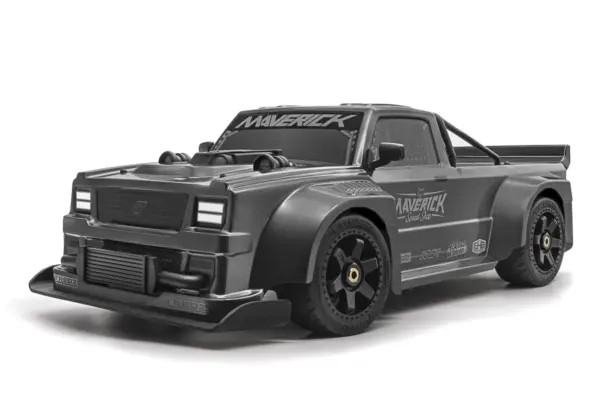 Maverick Rc Quantumr Flux 4s 1/8 4wd Race Truck - Grey – RC Drift Car – view 6
