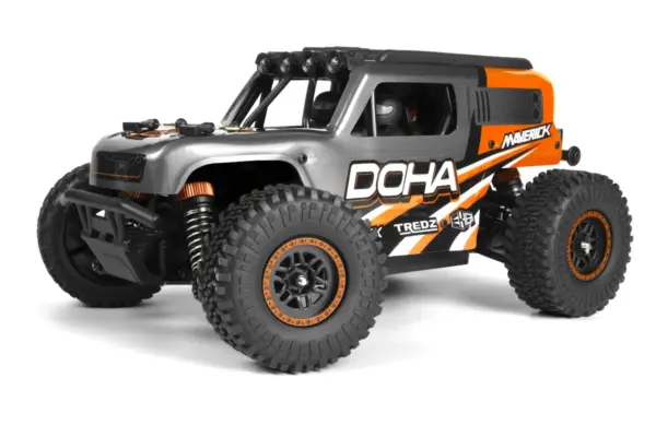 Maverick Rc Maverick Doha 1/20 4wd Electric Truck - Orange – view 6