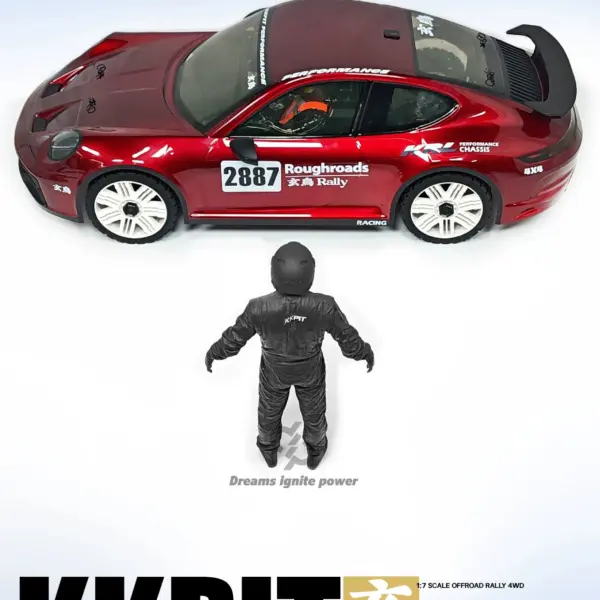 1/7 SCALE XNR RALLY CAR CS081 Dakar ARR (KRL CHASSIS) – RC Car Kit – view 3