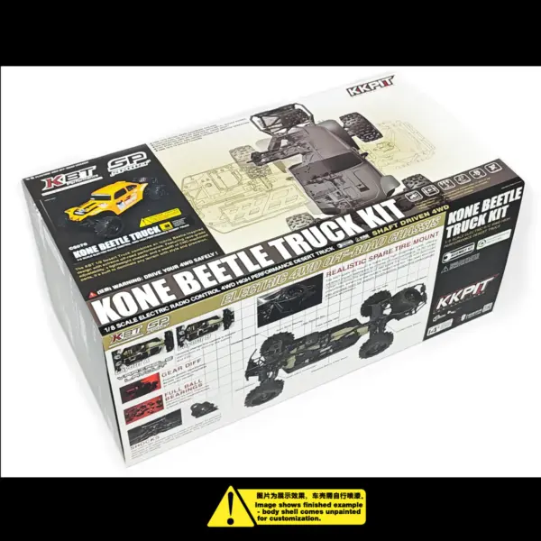 KKPIT KBT SP 1/8 Desert Truck – Deep Blue Remastered Edition RTR bundle version – RC Monster Truck – view 9