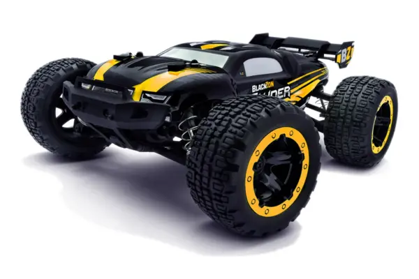 Blackzon Slyder St 1/16 4wd Electric Stadium Truck - Yellow – RC Buggy – view 3