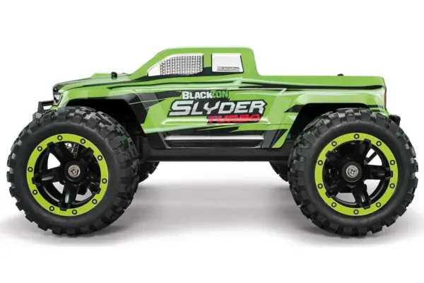 Blackzon Slyder Mt Turbo 1/16 4wd 2s Brushless - Green – RC Buggy