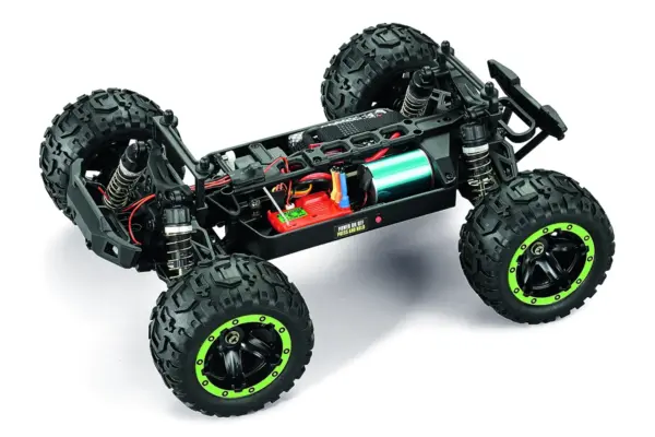 Blackzon Slyder Mt Turbo 1/16 4wd 2s Brushless - Green – RC Buggy – view 3