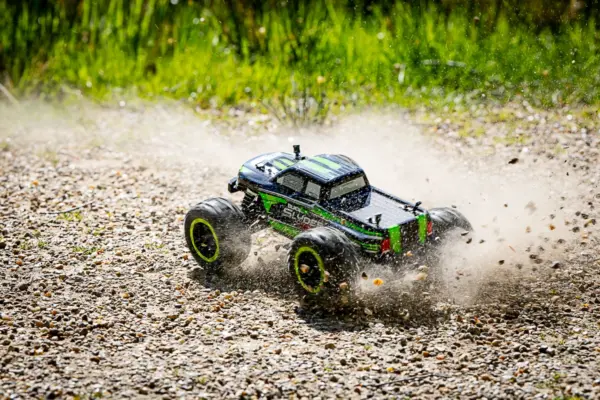 Blackzon Slyder Mt Turbo 1/16 4wd 2s Brushless - Green – RC Buggy – view 11